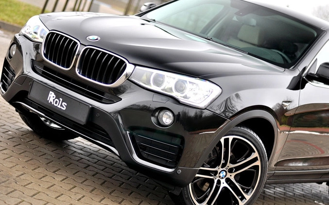 BMW X4 cena 89999 przebieg: 214000, rok produkcji 2015 z Płock małe 596